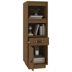 vidaXL Highboard Honey Brown 34x40x108,5 cm Solid Wood Pine 4