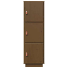 vidaXL Highboard Honey Brown 34x40x108.5 cm Solid Wood Pine 5