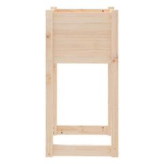 vidaXL Planters 2 pcs 40x40x81 cm Solid Wood Pine 6