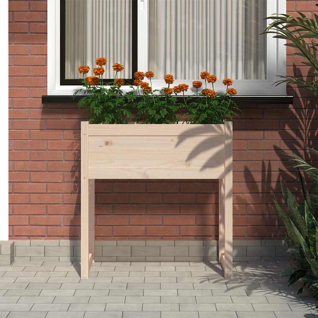 vidaXL Planter 78x40x81 cm Solid Wood Pine 3