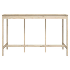 vidaXL Bar Table 180x80x110 cm Solid Wood Pine 3
