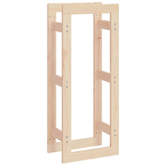 vidaXL Firewood Rack 41x25x100 cm Solid Wood Pine 2