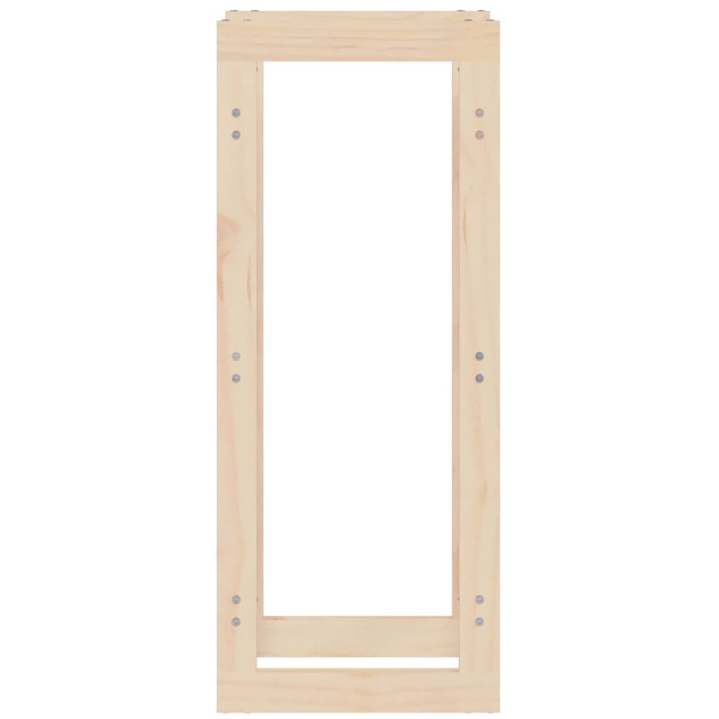 vidaXL Firewood Rack 41x25x100 cm Solid Wood Pine 5