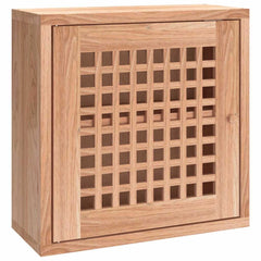 vidaXL Wall Cabinet 42x18x42 cm Solid Wood Walnut 2