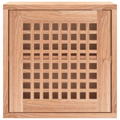 vidaXL Wall Cabinet 42x18x42 cm Solid Wood Walnut 3