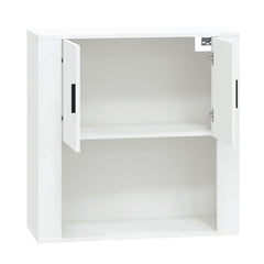 vidaXL Wall Cabinet White 80x33x80 cm Engineered Wood 4