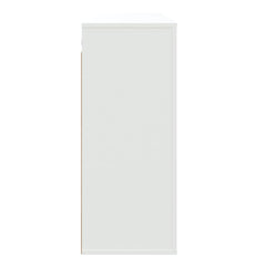 vidaXL Wall Cabinet White 80x33x80 cm Engineered Wood 5