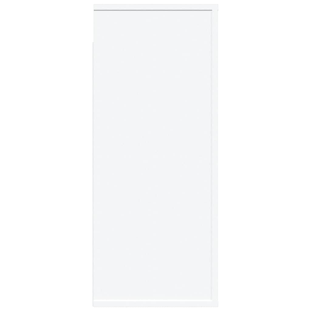 vidaXL Wall Cabinet White 80x33x80 cm Engineered Wood 4