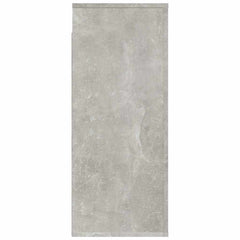 vidaXL Wall Cabinet Concrete Grey 80x33x80 cm Engineered Wood 4