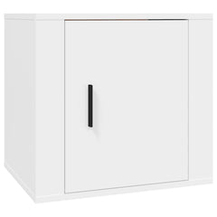 vidaXL Bedside Cabinet | Set of 2 | White | Engineered wood | Medium 5