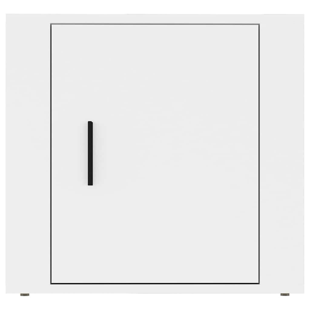 vidaXL Bedside Cabinet | Set of 2 | White | Engineered wood | Medium 6