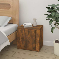 vidaXL Bedside Cabinet | Set of 2 | Smoked Oak | Engineered wood | Medium 3