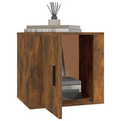 vidaXL Bedside Cabinet | Set of 2 | Smoked Oak | Engineered wood | Medium 4