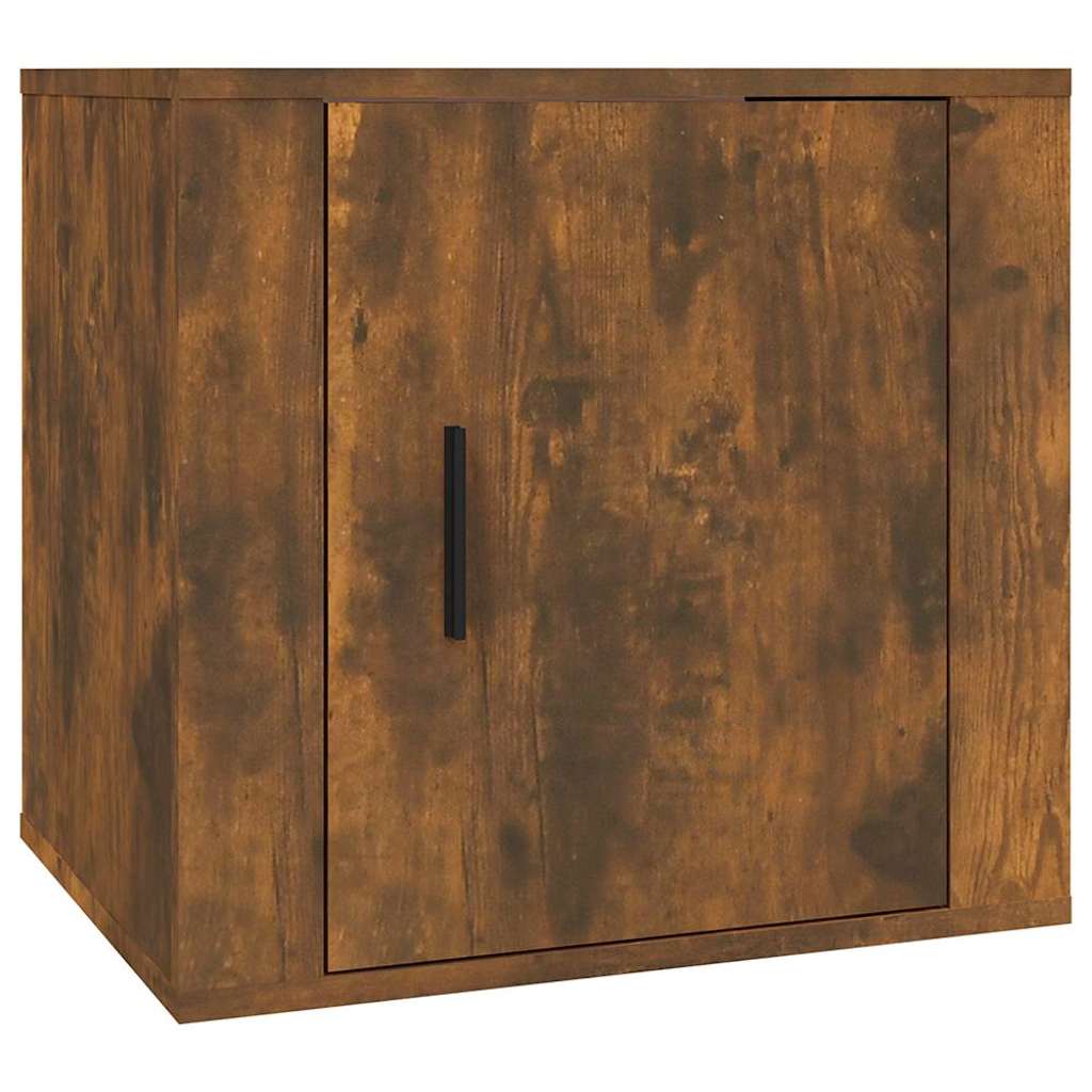 vidaXL Bedside Cabinet | Set of 2 | Smoked Oak | Engineered wood | Medium 5