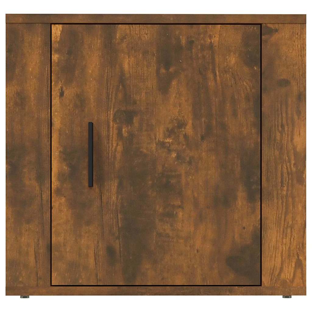 vidaXL Bedside Cabinet | Set of 2 | Smoked Oak | Engineered wood | Medium 6