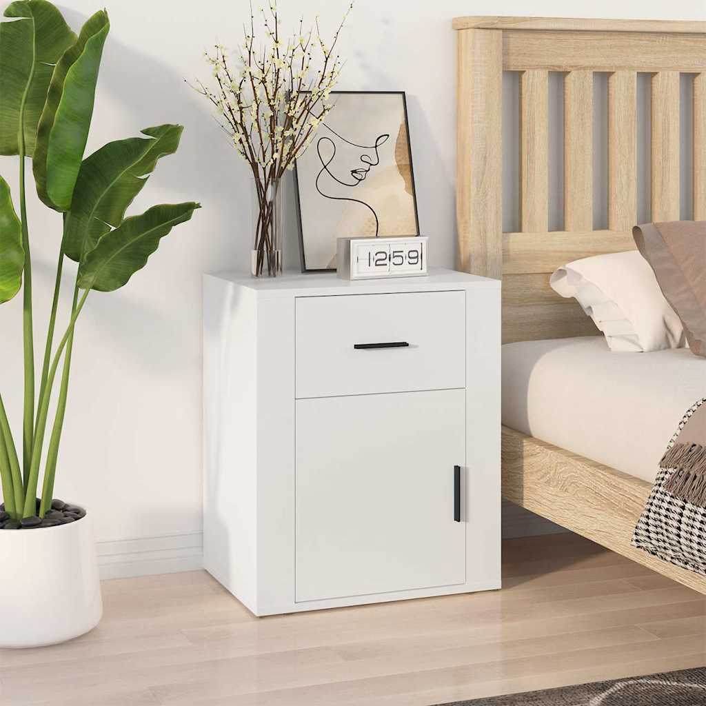 vidaXL Bedside Cabinet 50x36x60 cm Engineered Wood