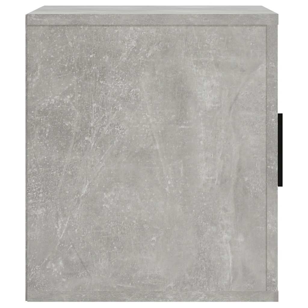 vidaXL TV Cabinet Concrete Grey 100x35x40 cm Engineered Wood 6