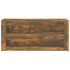vidaXL Shoe Rack | Smoked oak | Engineered wood | Medium | Shoe Rack 5