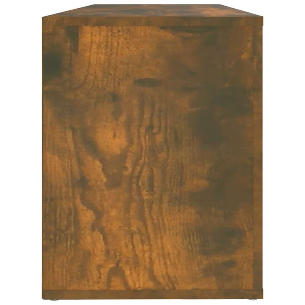 vidaXL Shoe Cabinet | Smoked Oak | Engineered Wood | Medium | Shoe Cabinet 6
