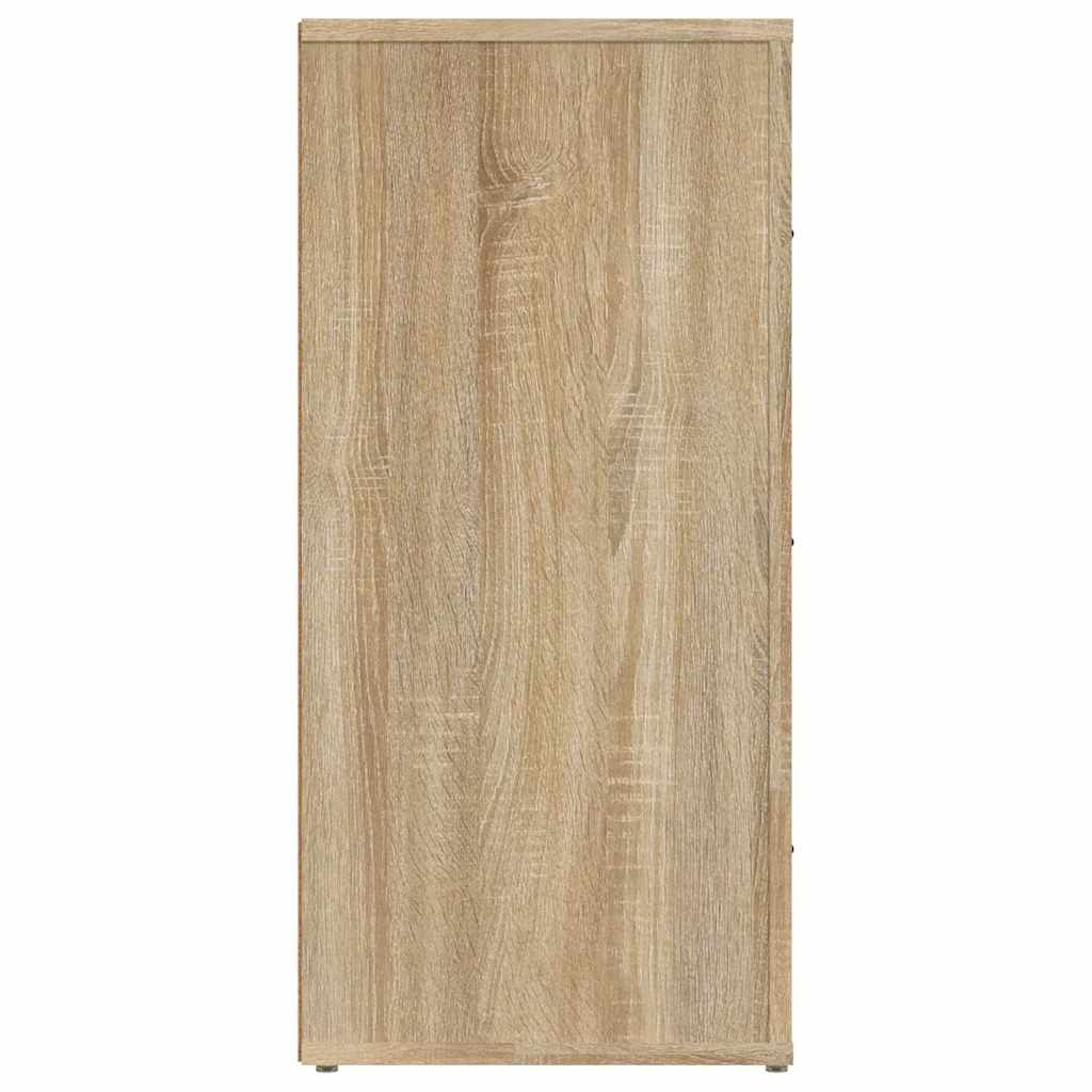 vidaXL Sideboard Sonoma Oak 40x33x70 cm Engineered Wood 5