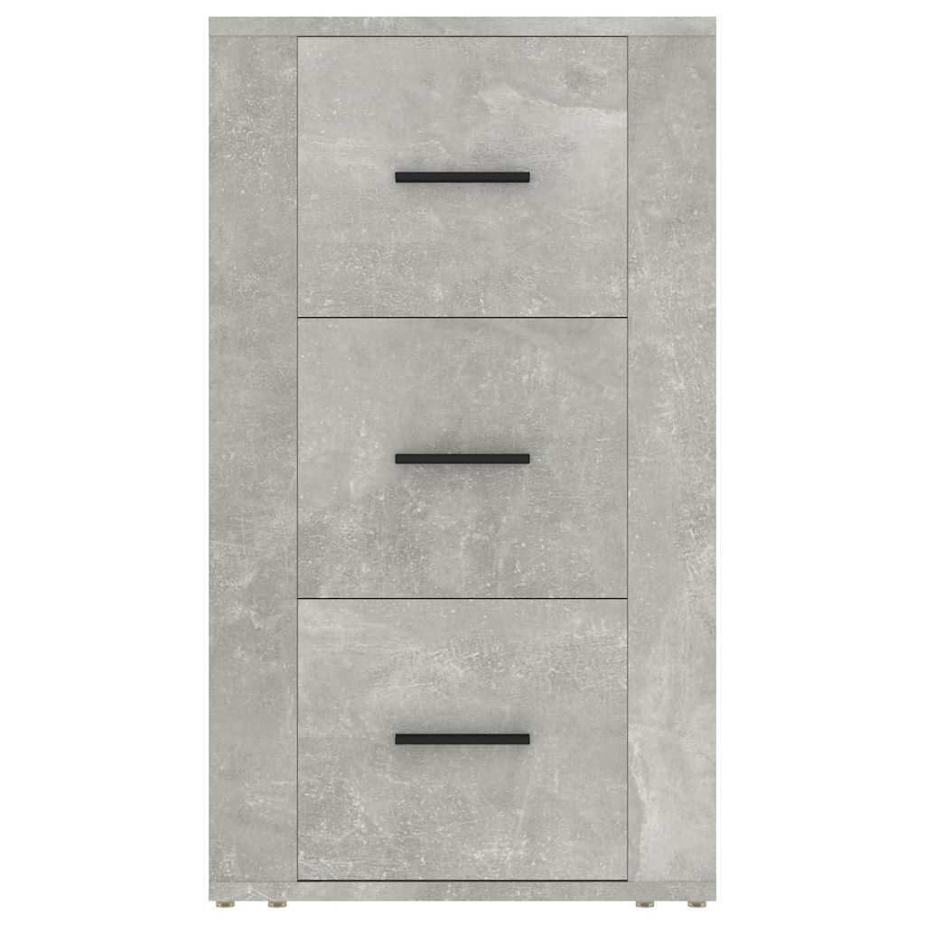 vidaXL Sideboard Concrete Grey 40x33x70 cm Engineered Wood 3