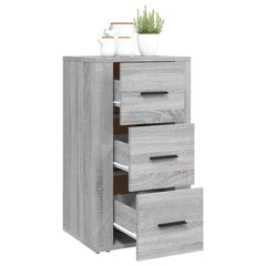 vidaXL Sideboard Grey Sonoma 40x33x70 cm Engineered Wood 4