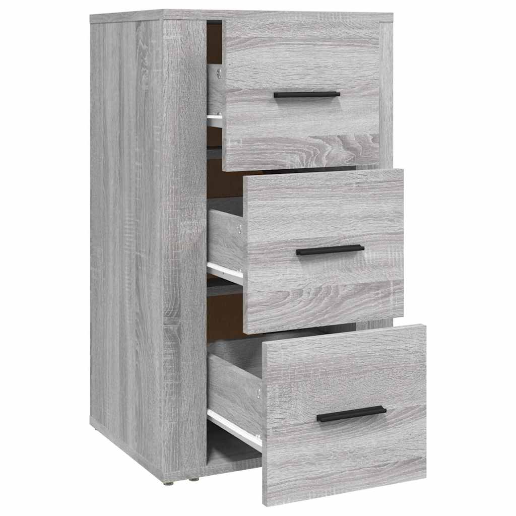 vidaXL Sideboard Grey Sonoma 40x33x70 cm Engineered Wood 6