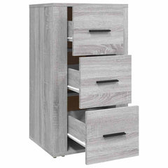 vidaXL Sideboard Grey Sonoma 40x33x70 cm Engineered Wood 6