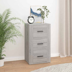 vidaXL Sideboard Grey Sonoma 40x33x70 cm Engineered Wood 1