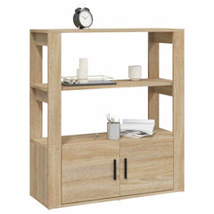 vidaXL Sideboard | Sonoma Oak | Engineered Wood | Medium | Sideboard 4