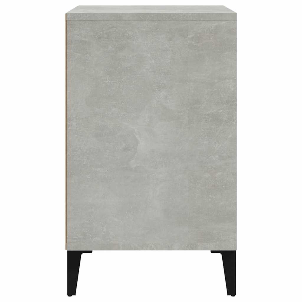 vidaXL Shoe Cabinet | Concrete Grey | Engineered wood | Compact | Shoe Cabinet 4