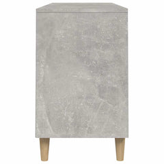 vidaXL Shoe Cabinet Concrete Grey 102x36x60 cm Engineered Wood 6
