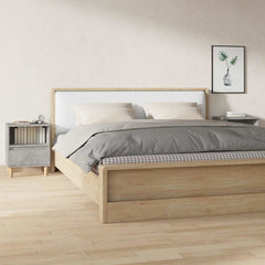 Bedside Cabinet 40x35x50 cm Concrete grey