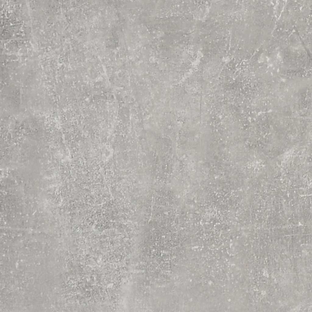 vidaXL TV Cabinet Concrete Grey 100x35x40 cm Engineered Wood 6