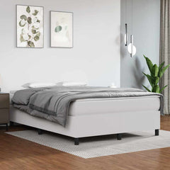 vidaXL Box Spring Bed Frame Single Faux Leather