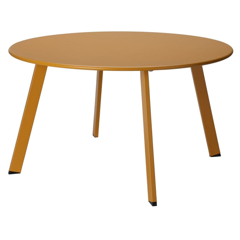 ProGarden End Table 70x40 cm Matte Mustard Yellow