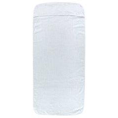 vidaXL Beach Towels 4 pcs White 60x135 cm Fabric 400 GSM 4