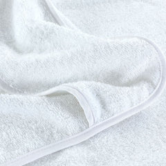 vidaXL Beach Towels 4 pcs White 60x135 cm Fabric 400 GSM 6
