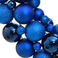 vidaXL Christmas Wreath Blue 45 cm Polystyrene 3