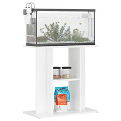 vidaXL Aquarium Stand White 60x30x60 cm Engineered Wood 4