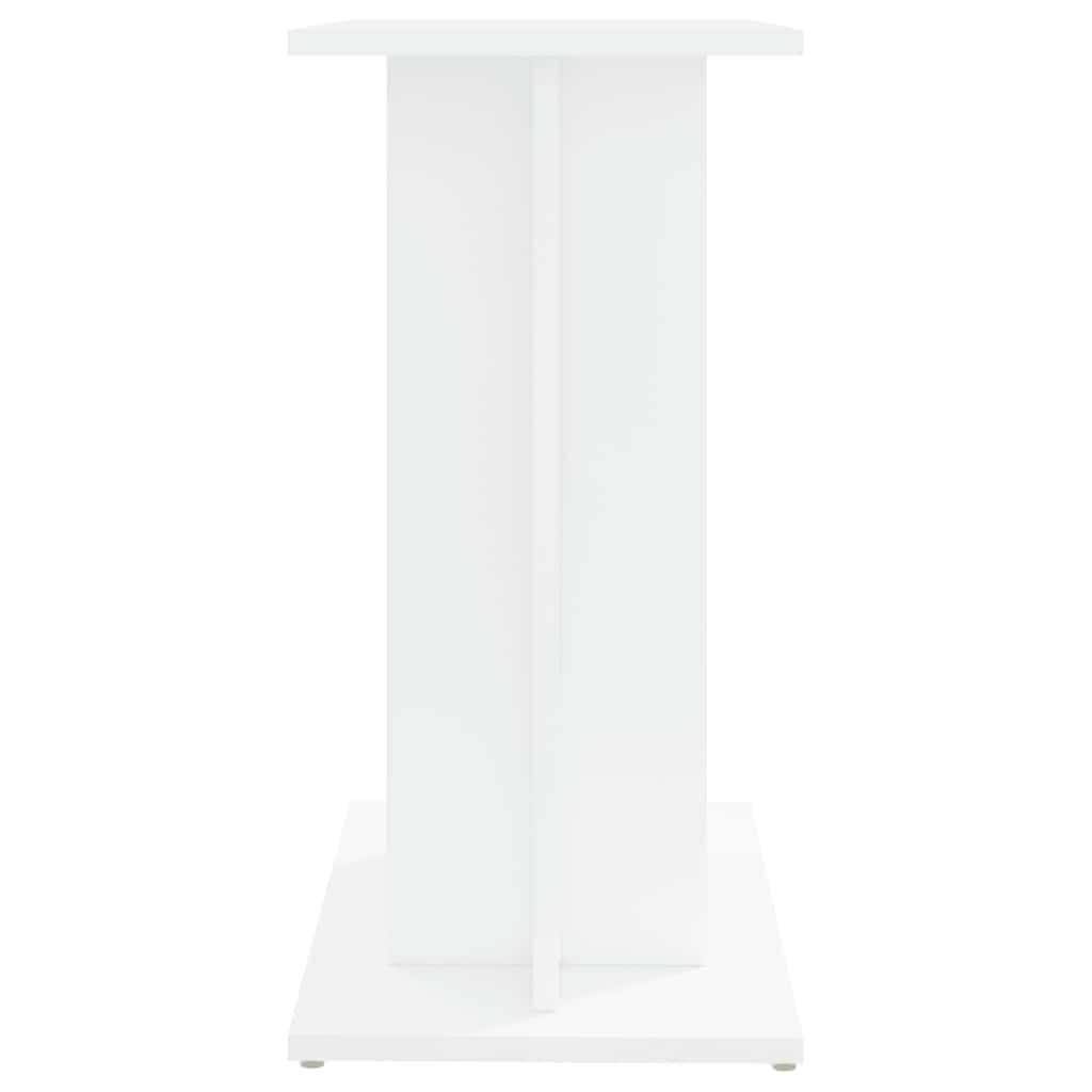 vidaXL Aquarium Stand White 60x30x60 cm Engineered Wood 6