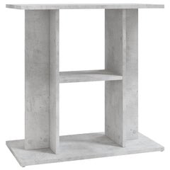 vidaXL Aquarium Stand Concrete Grey 60x30x60 cm Engineered Wood 2
