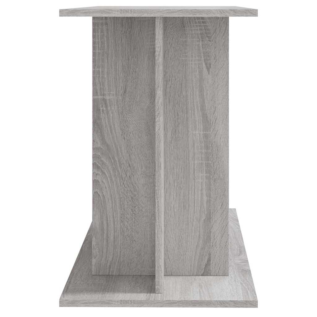 vidaXL Aquarium Stand Grey Sonoma 100x40x60 cm Engineered Wood 5