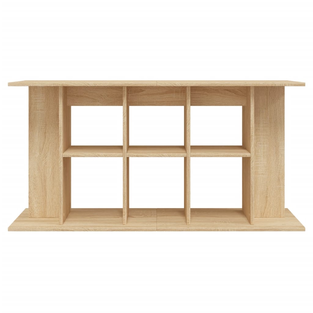 vidaXL Aquarium Stand Sonoma Oak 120x40x60 cm Engineered Wood 4