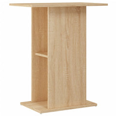 vidaXL Aquarium Stand Sonoma Oak 60.5x36x72.5 cm Engineered Wood 2