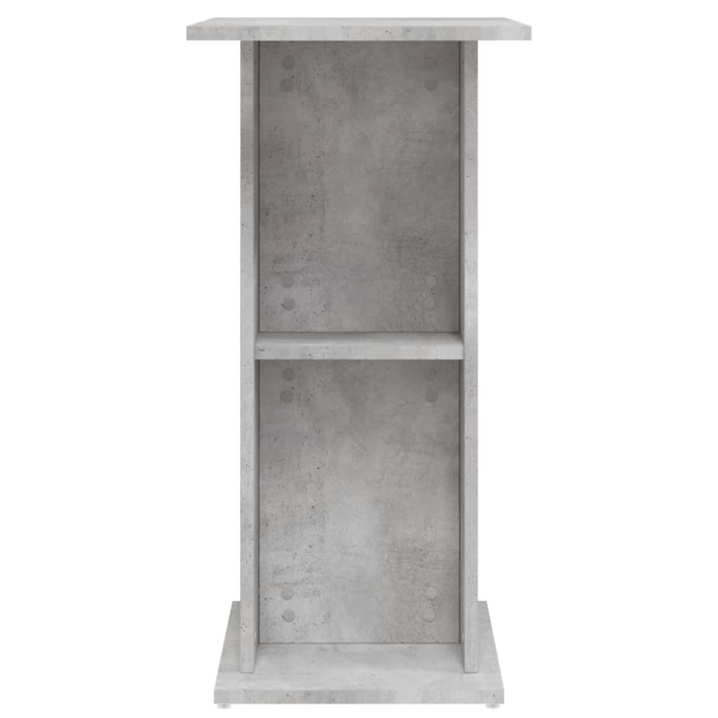 vidaXL Aquarium Stand Concrete Grey 60.5x36x72.5 cm Engineered Wood 5