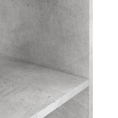 vidaXL Aquarium Stand Concrete Grey 60.5x36x72.5 cm Engineered Wood 6
