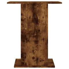 vidaXL Aquarium Stand Smoked Oak 60.5x36x72.5 cm Engineered Wood 4