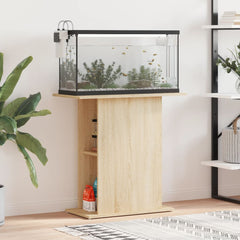 vidaXL Aquarium Stand Sonoma Oak 75x36x72.5 cm Engineered Wood 1