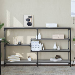 vidaXL Console Table Grey Sonoma 160x32x95 cm Engineered Wood 1